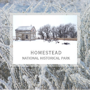 Homestead House Homestead National Historical Park Postkarte