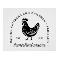Homesteader Hühnermama, lustige Mama Zitate