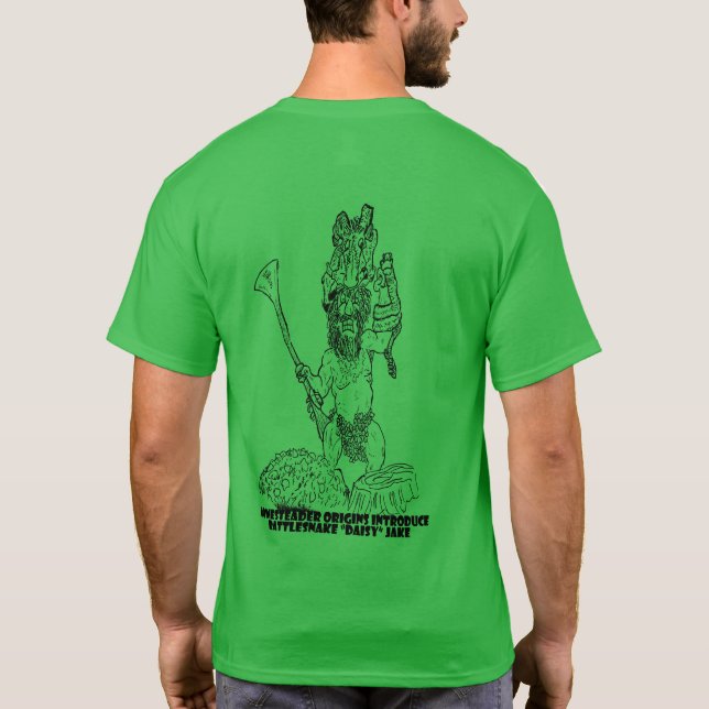 Homesteader Series: Rattlesnake "Daisy" Jake T-Shirt (Rückseite)