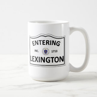 Hometown-Masse MA Townie LEXINGTONS MASSACHUSETTS Tasse