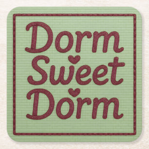 Homey Dorm Sweet Dorm Untersetzer Set
