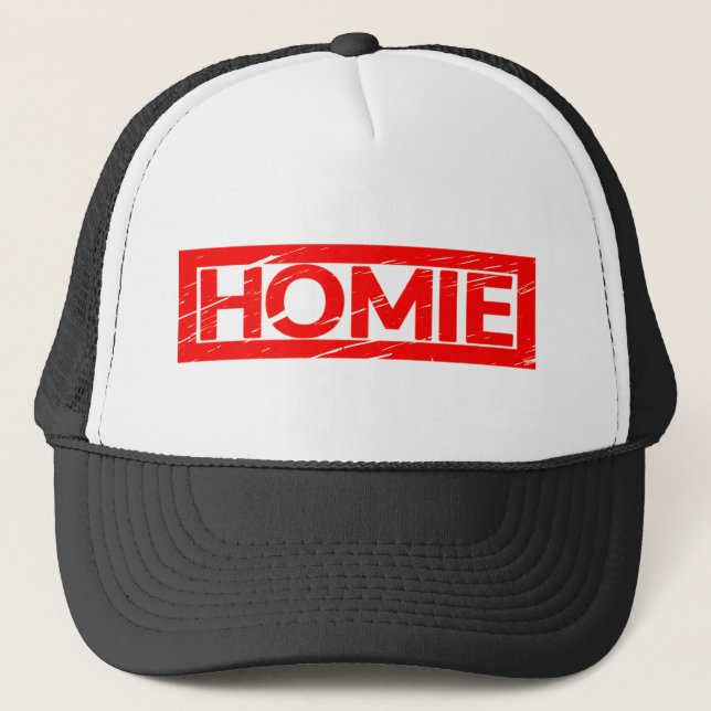 Homie Briefmarke Truckerkappe (Vorderseite)