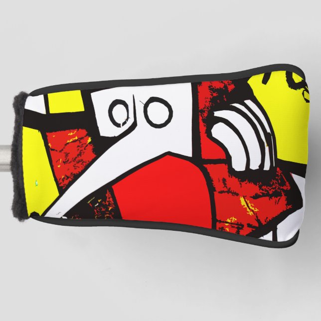 Hominid Golf Headcover (Vorderseite)