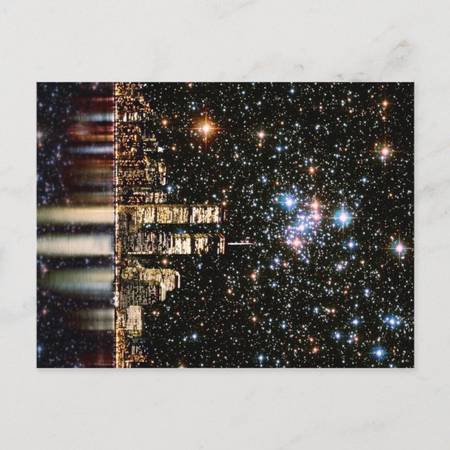 Hommage an das World Trade Center. Postkarte (Vorderseite)