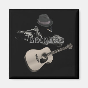 Hommage an Leonard Zigarette Magnet