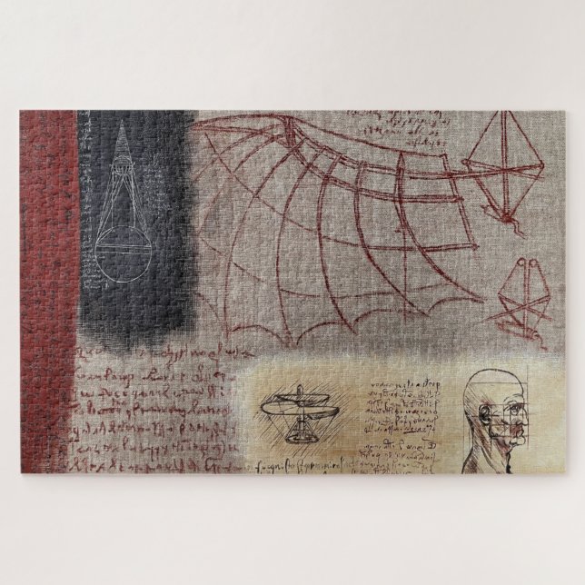 Hommage an Leonardo da Vinci Puzzle (Horizontal)