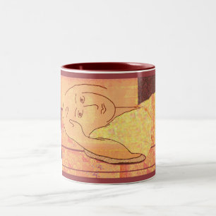 Hommage an Matisse Zweifarbige Tasse
