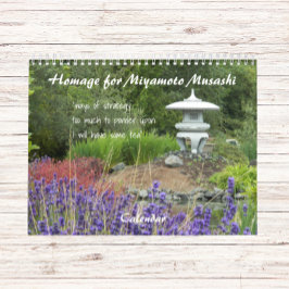Hommage an Miyamoto Musashi Haiku Kalender