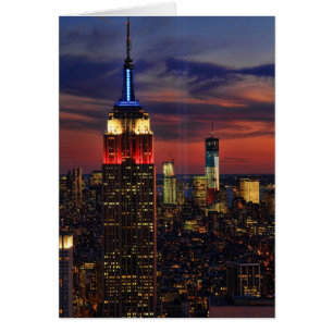 Hommage in Light Sept 11, World Trade Center ESB #