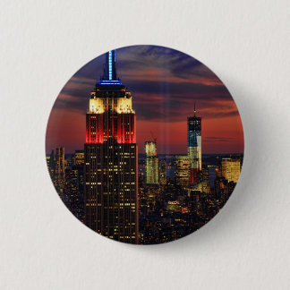 Hommage in Light Sept 11, World Trade Center ESB # Button