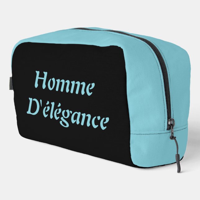 Homme D'élégance Waschbeutel (Rechte Ecke)