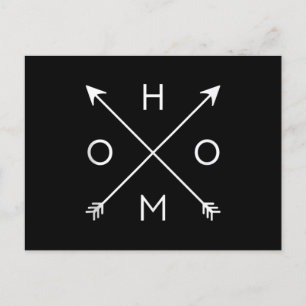 Homo Gay Pride Arrows Postkarte