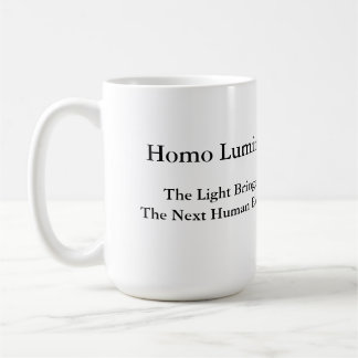 Homo Luminous Der Lichtbringer Morning Mug 15 oz Kaffeetasse