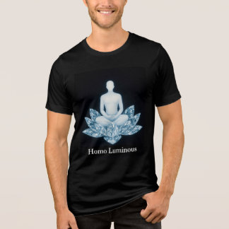 Homo Luminous Herren Bella Kurzarm T-Shirt Tri-Blend Shirt