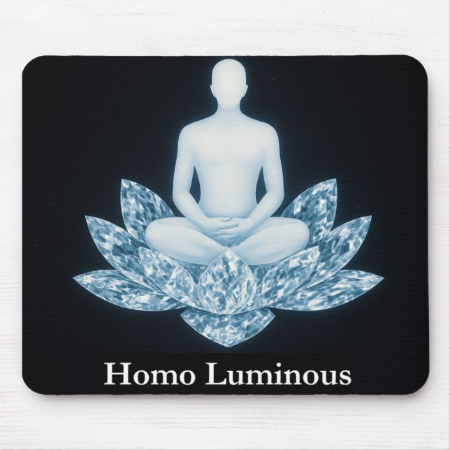 Homo Luminous Mousepad (Vorne)