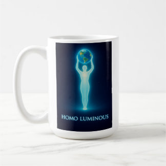 Homo Luminous The Light Bringer Morning Mug 15 oz Kaffeetasse