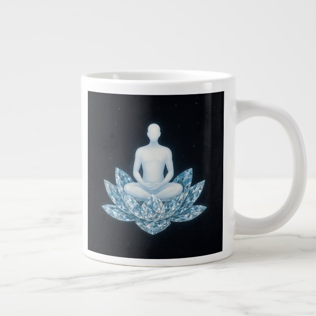 Homo Luminous The Next Human Evolution Jumbo Mug Jumbo-Tasse (Rechts)