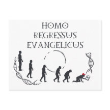 Homo Regressus Evangelicus – Lustige Anti-MAGA-Kar