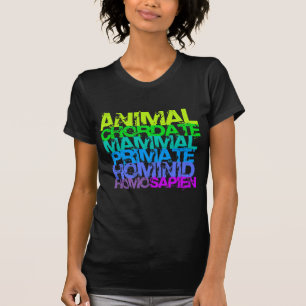 Homo sapien Ladys dunkel T T-Shirt
