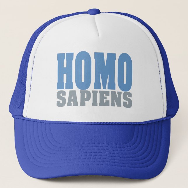 HOMO SAPIENS hats Truckerkappe (Vorderseite)