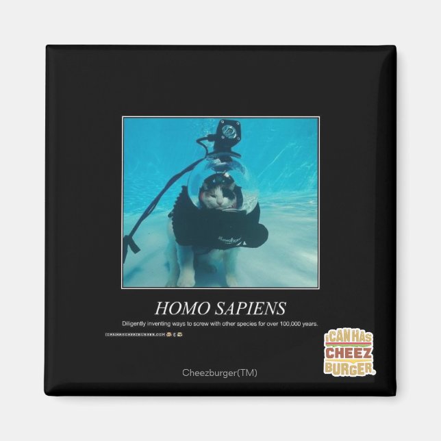 Homo Sapiens Magnet (Vorne)