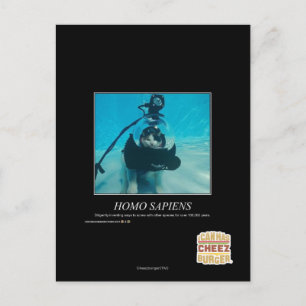 Homo Sapiens Postkarte