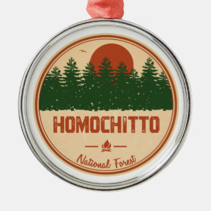 Homochitto National Forest Ornament Aus Metall