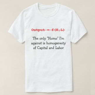Homogenität des T - Shirt des