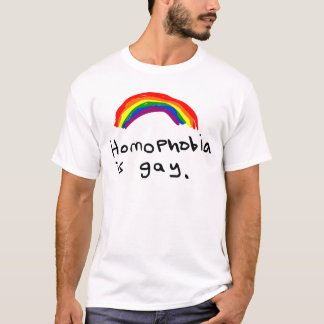 Homophobie ist homosexuell T-Shirt