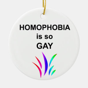 Homophobie ist so schwul keramik ornament