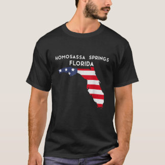 Homosassa Springs Florida USA Staat America Travel T-Shirt