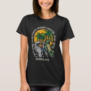 Homosassa Springs Wildlife Staat Park Florida Desi T-Shirt