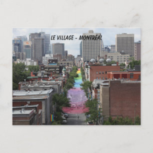 Homosexuell, Stolz, Fierté, Dorfschwul, montréal Postkarte