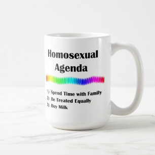Homosexuelle Agenda Kaffeetasse