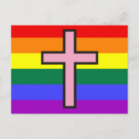 Homosexuelle christliche Flagge