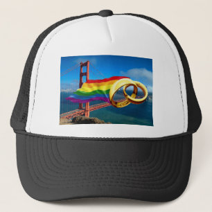 Homosexuelle Ehe San Francisco Truckerkappe