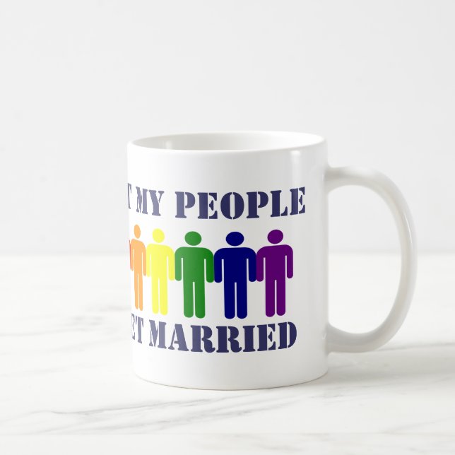 Homosexuelle Ehe Tasse (Rechts)