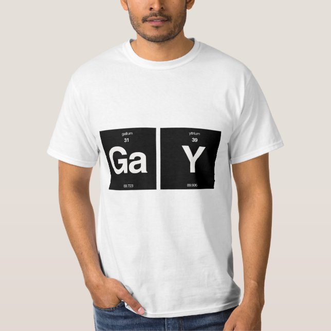 HOMOSEXUELLE ELEMENTE T-Shirt (Vorderseite)