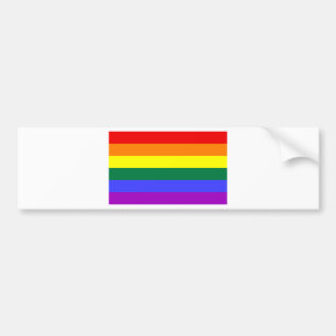 Homosexuelle Flagge Autoaufkleber