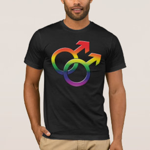 Homosexuelle grafische T-Shirts - Mann Symbols_03