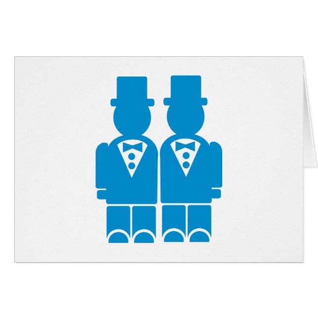 Homosexuelle Hochzeit (Vorderseite (Horizontal))