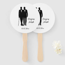 Homosexuelle Hochzeitsräume mit Namen und Datum