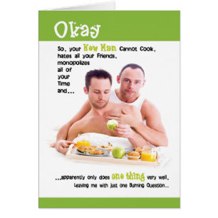 Homosexuelle Karten - können nicht kochen