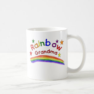 Homosexuelle lesbische "Regenbogen-Großmutter " Kaffeetasse