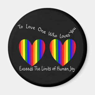 Homosexuelle/lesbische Valentinsgruß-Karten und Magnet