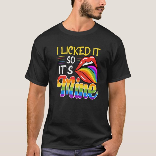 Homosexuelle Lgbtq farbenfrohe Pride Rainbow Lgbt T-Shirt (Vorderseite)