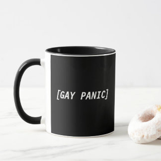 Homosexuelle Panik-kombinierte Tasse