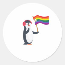 Homosexuelle Pinguin Gay Pride Monat LGBT