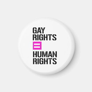Homosexuelle Rechte sind gleichberechtigt Magnet