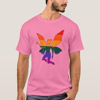 Homosexuelle Regenbogen-Fee T-Shirt